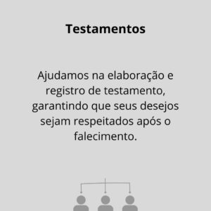 Serviço direito sucessório oferecido por Edna Christe Advocacia.